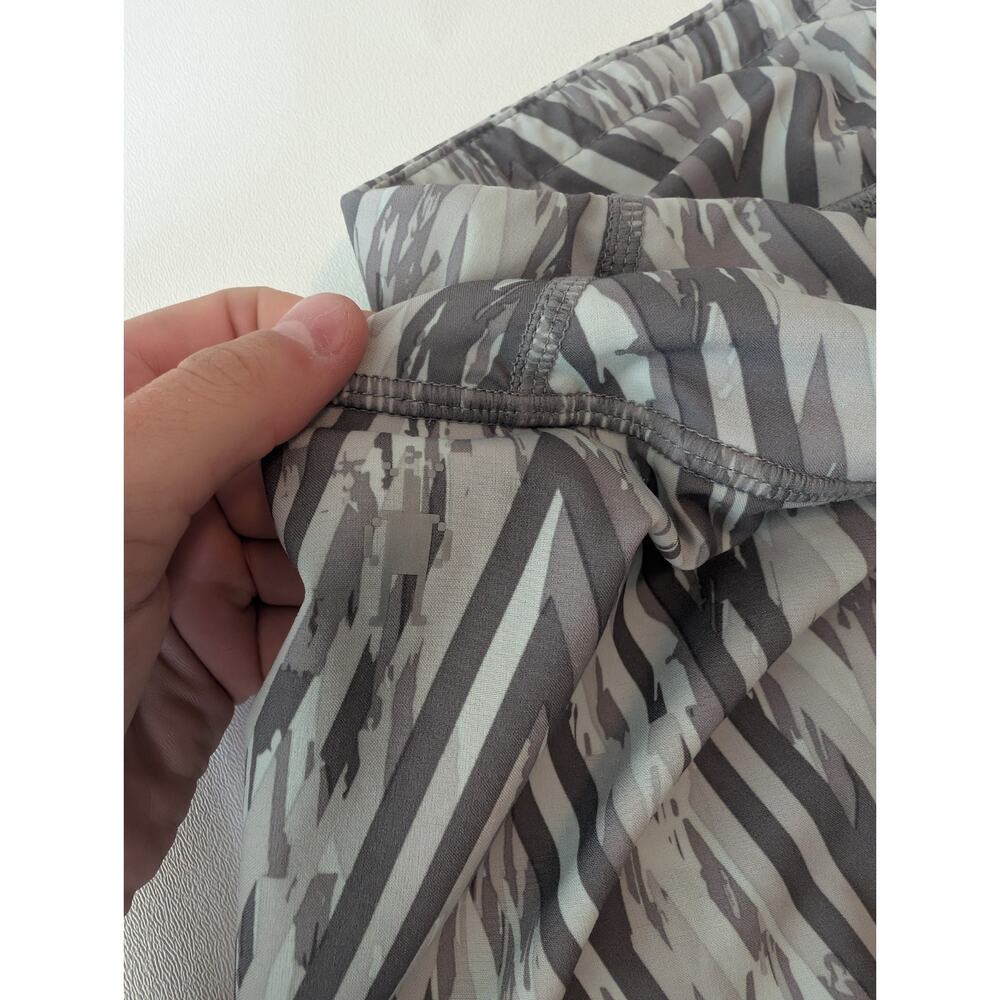 Smartwool Women’s Merino Sport Lined Short Athletic Barely Blue Zig Zag Size L - Picture 5 of 12